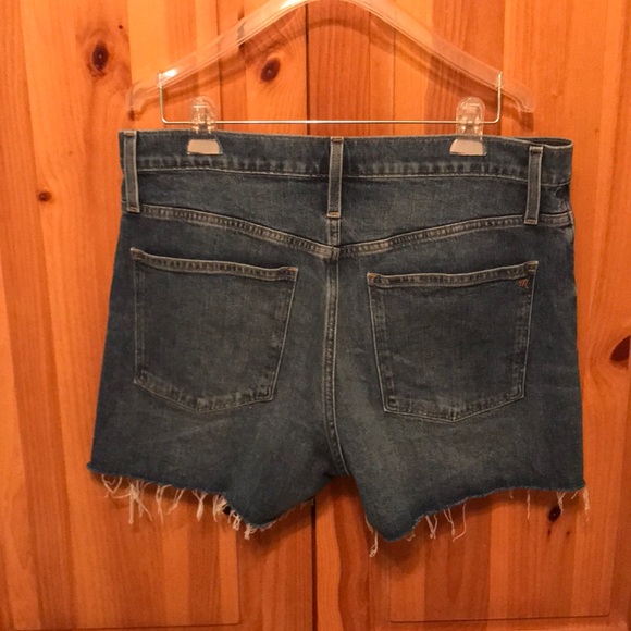 Madewell Buttonfly High-Rise Denim Shorts - Picture 3 of 7